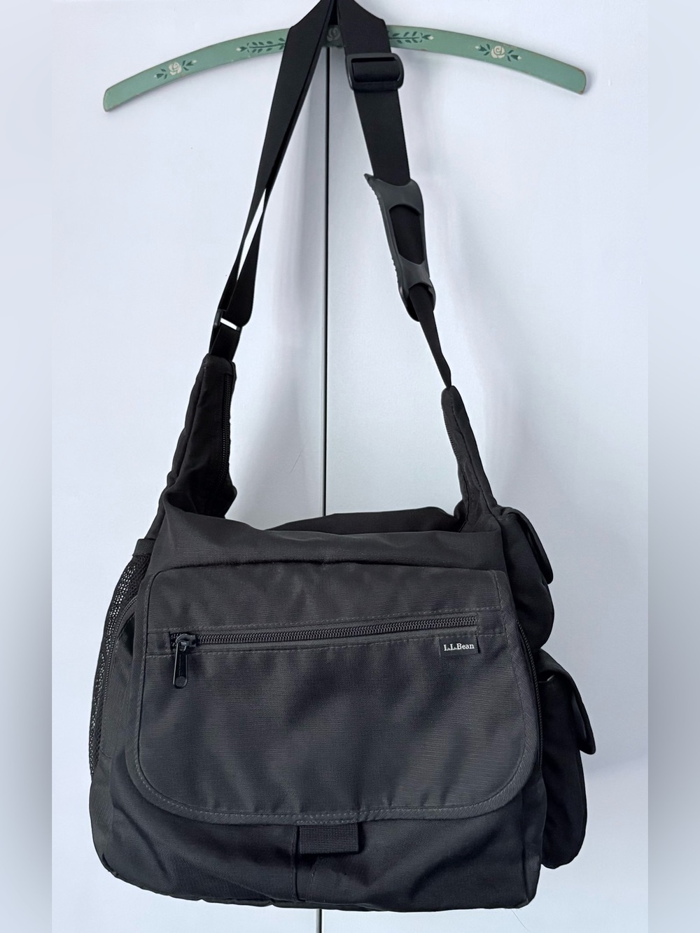 LL Bean carry-on cross-body travel bag